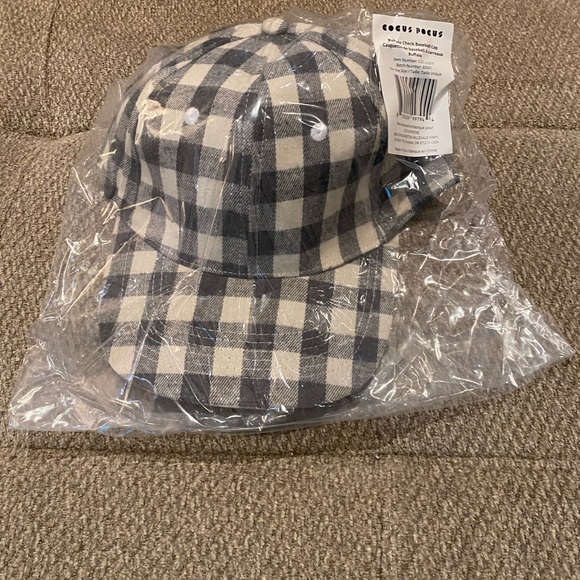 Cocus Pocus Buffalo Check Baseball Cap - Picture 2 of 4